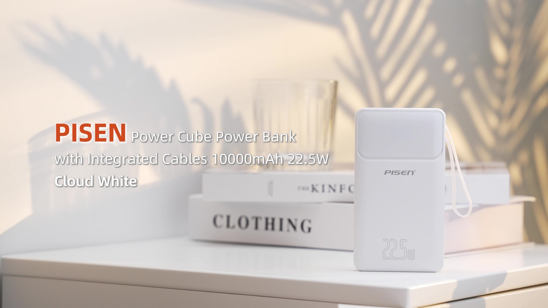 Amazon.com: PISEN 3C Certified Power Bank - 10000mAh 22.5W CCC