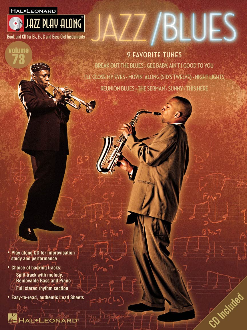 Jazz/Blues: Jazz Play-Along Volume 73 (Hal Leonard Jazz Play Along ...