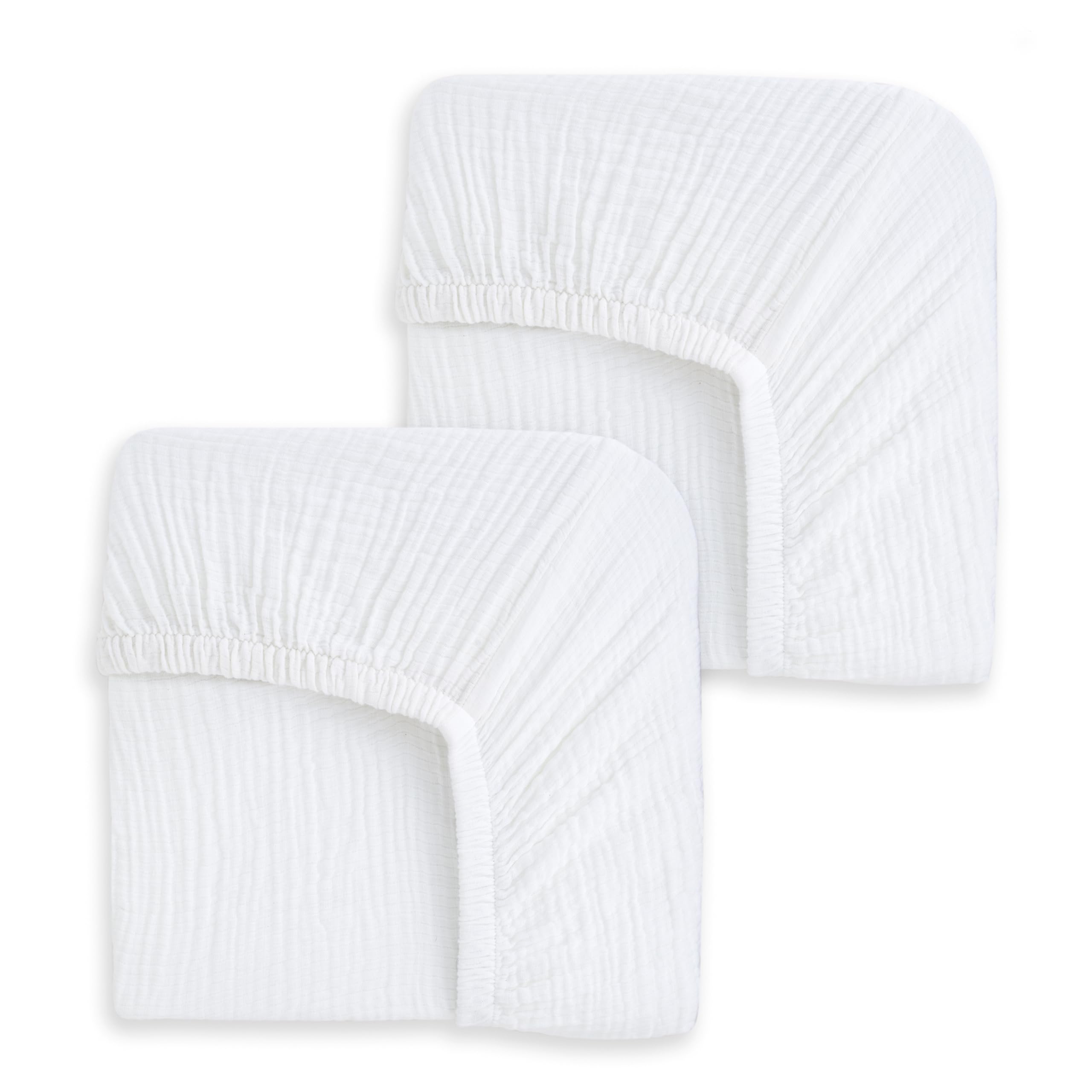 HALO Crib Sheet - 100% Cotton - White