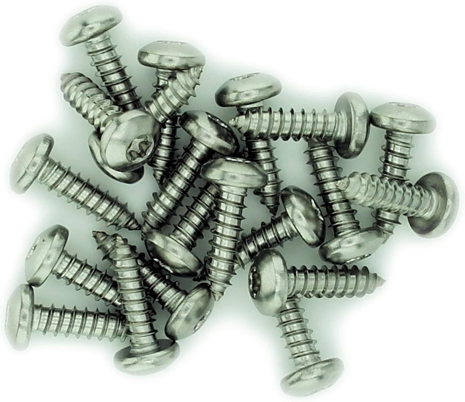 No.6 x 1.5 (3.5mm x 38mm) TX Pan Self-Tapping Screw - Stainless Steel (A2) (Pack of 20), Silver, 3.5x38 - A2 (20) - Image 4