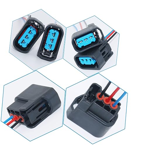 Miniatura 2 de Chenx 4 juegos de conectores de bobina de encendido para Honda Accord Odyssey cívico CRV compatible con enchufe de mazo de cables de bobina de