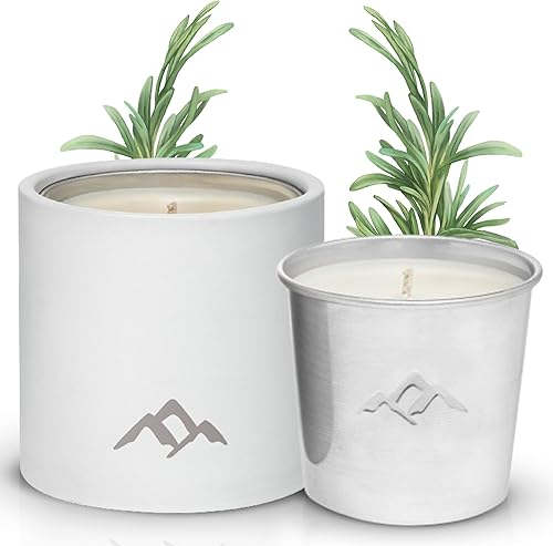 Miniatura 1 de Murphy's Naturals Vela repelente de mosquitos recargable  Blanco  Sin DEET  Aceites esenciales a base de plantas  Cera de soja, mezcla de cera de