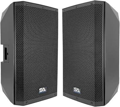 Seismic Audio - Riot-15P-Pair - Pair of 15 Inch Passive 2-Way 900 Watt PA/DJ Speaker Cabinets