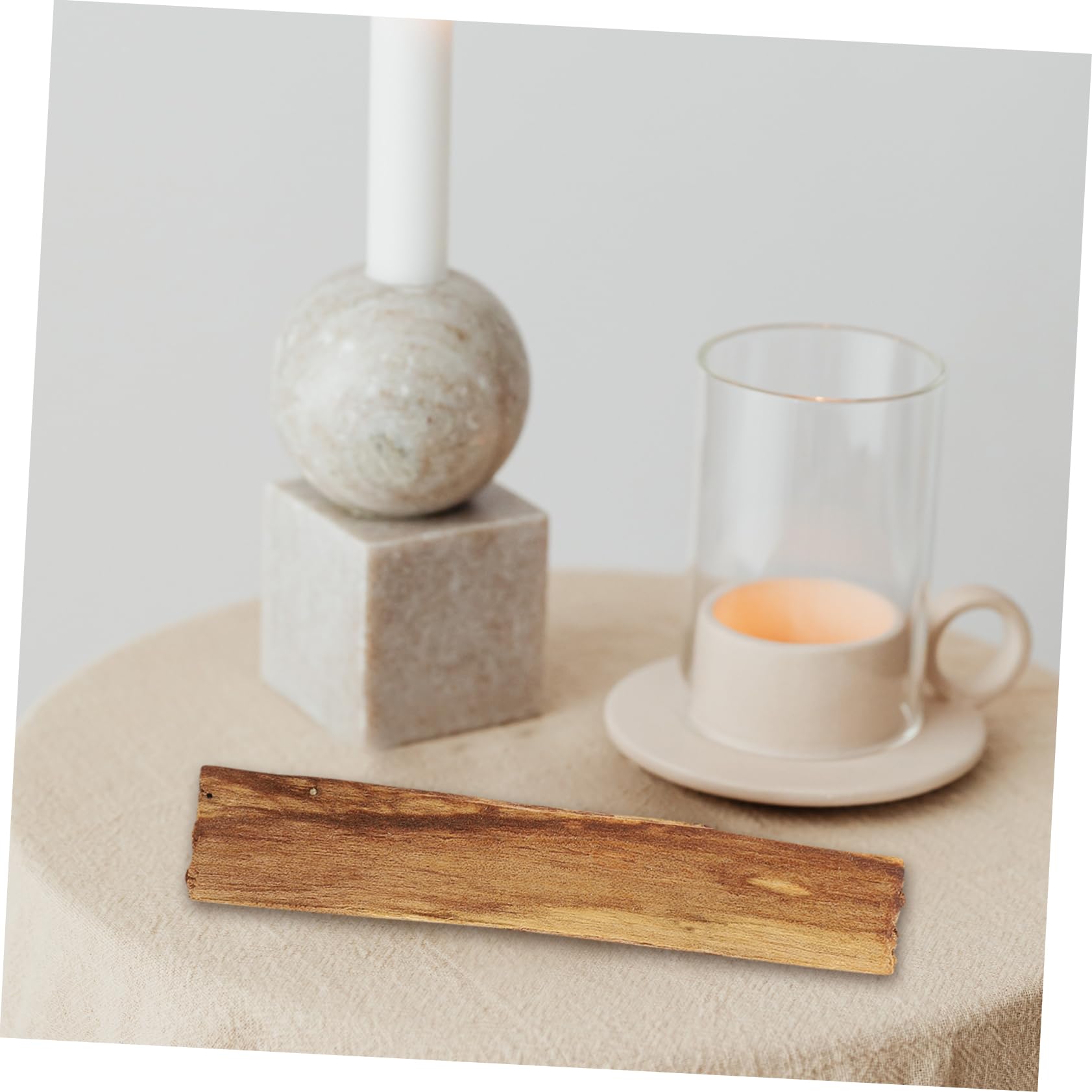 GLEAVI 5 Set Legno Di Incenso Boschi Aroma Cedro Bastoni Sandalo Profumato Naturale Macchia Bastoncini Di Sbavatura Bastoncini Profumati Del Bruciatore Di Legno 3 Pezzi*5