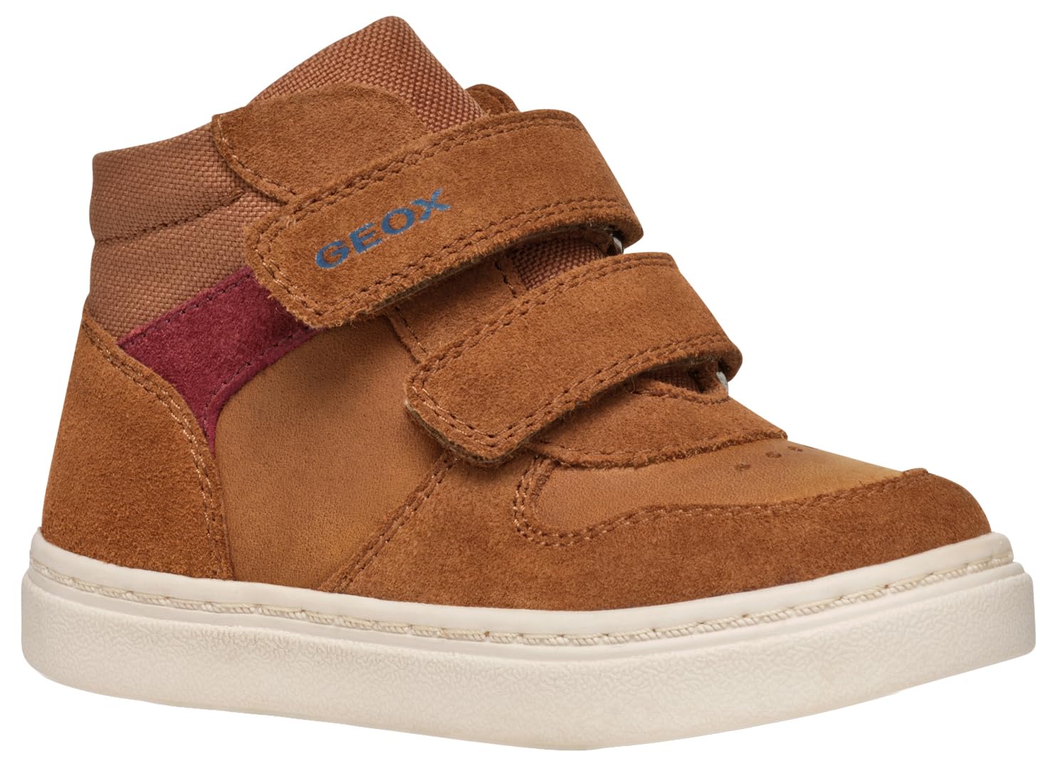 Geox Baby B NASHIK BOY A Sneaker, 4 UK Child Brown