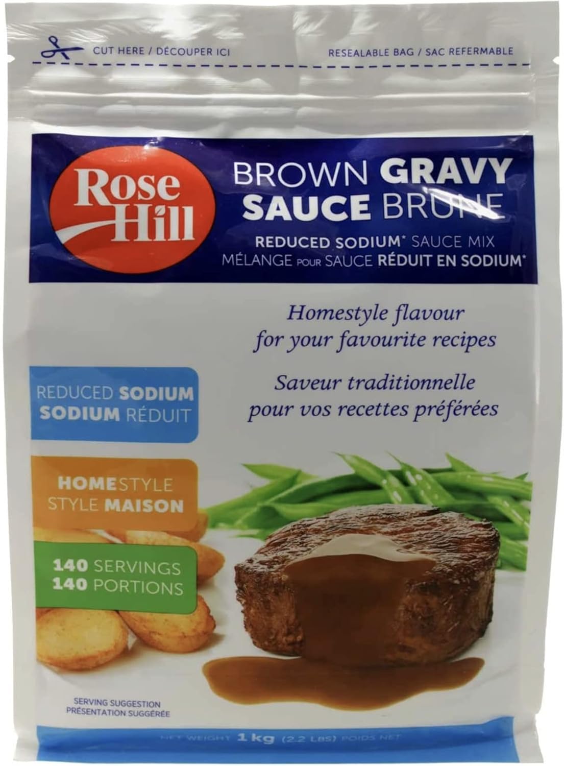 Rose Hill Brown Gravy 1kg pack Enhance Your Dishes, Perfect for any