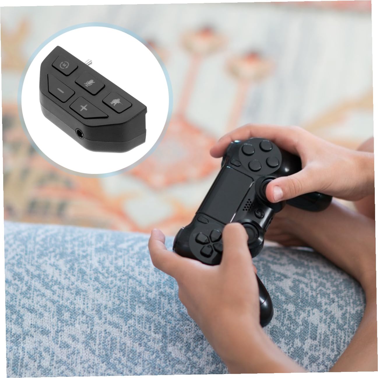 UKCOCO 3pezzi Adattatore Stereo Per Cuffie Gaming Compatibile Con Controller One Leggero e Portatile Funzionalità Di Microfono Integrato Effetti Sonori Potenziati Per Esperienza Di Gioco