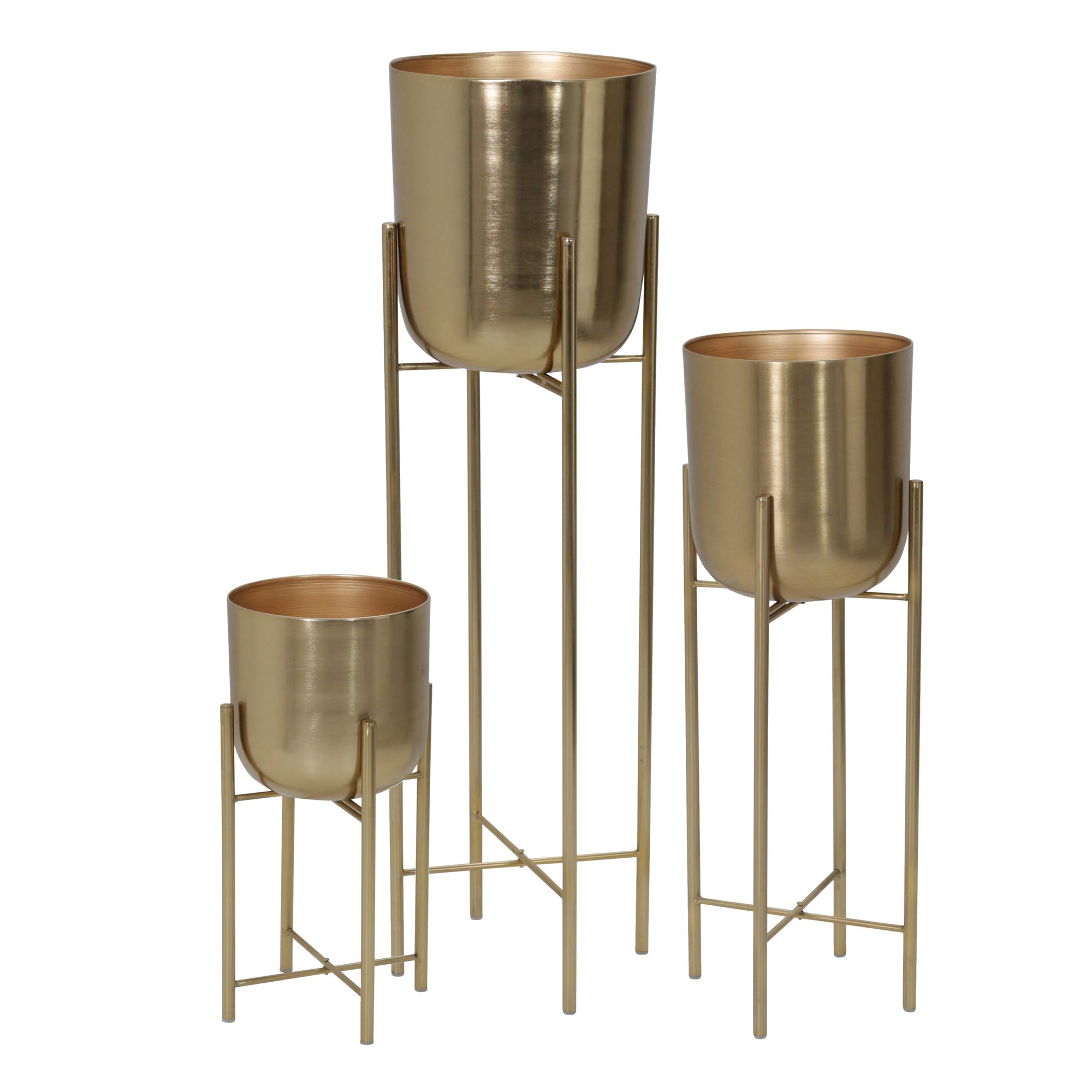 Photo 1 of *NEW* Sagebrook Home Metal Planters