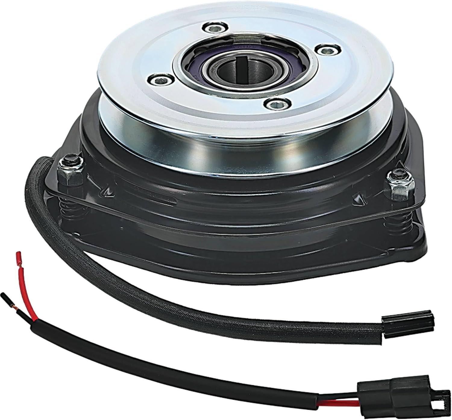 Xtreme Outdoor Power Equipment X0670 PTO Clutch Compatible with/Replacement for Scag 461661 6" Pulley Diameter, Clockwise Rotation Direction, 1/2" or 5/8" Belt Width, 1 1/8" ID