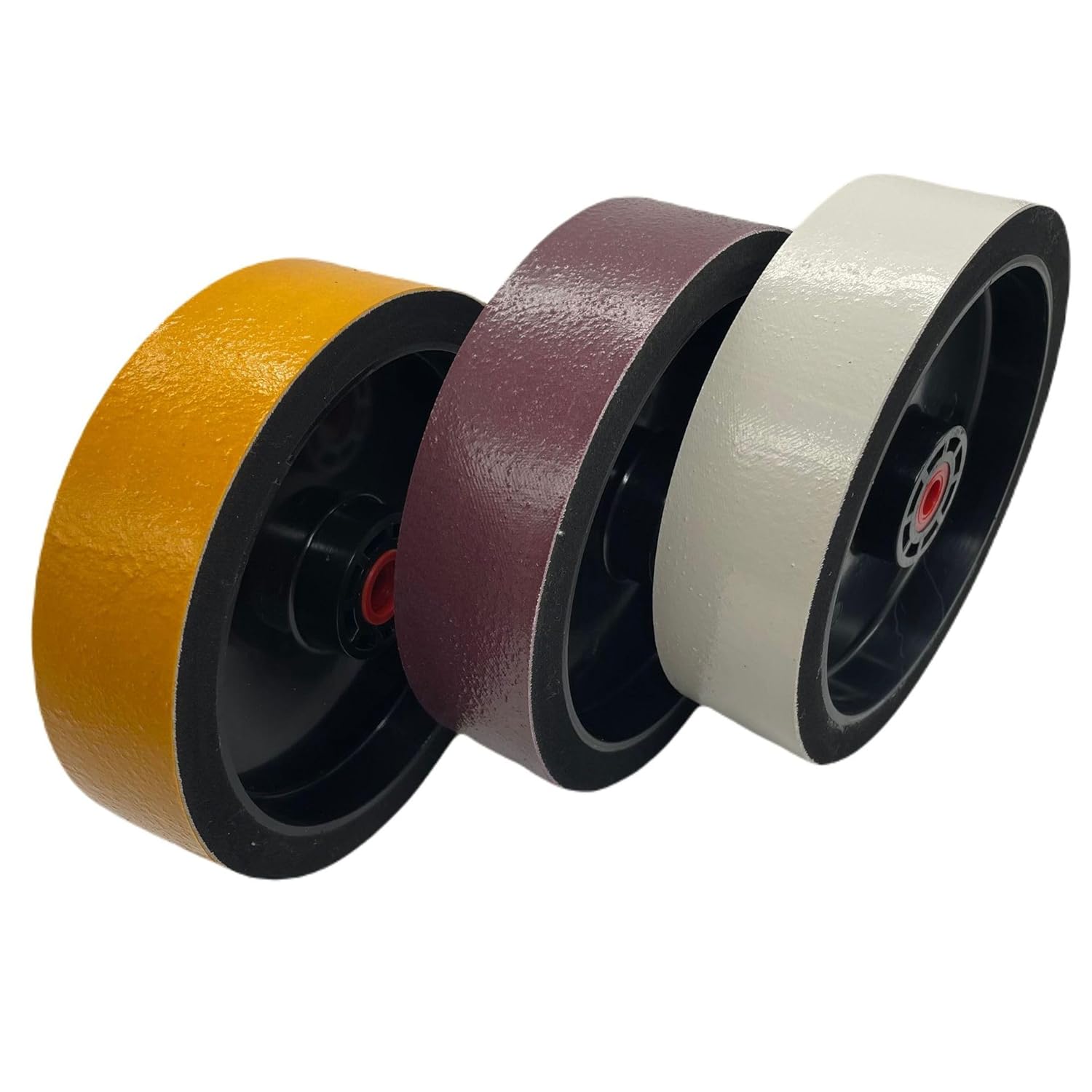 1Pcs 8 Inch Resin Bond Flexible Diamond Grinding Polishing Wheel, 1" Arbor Grit 8000 for Lapidary Cabbing Machine,Jewelry Gemstone Jade Glass Artificial Crystal Buffing Wheels