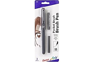 Pentel Pocket Brush Pen - Black
