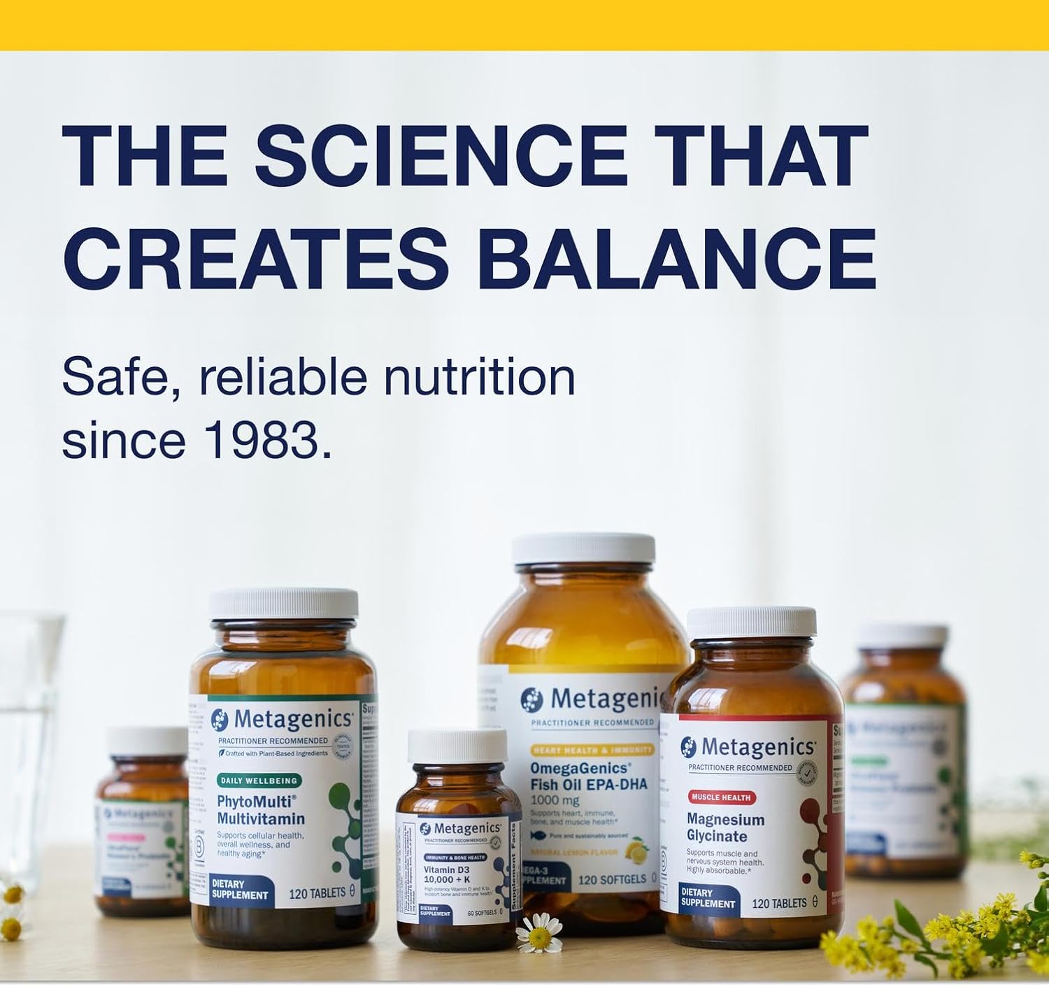 Metagenics OmegaGenics EPA-DHA 1000 mg - High Potency Omega-3 Fish Oil Supplement for Heart, Brain & Joint Health* - Sustainably Sourced - 60 Softgels - Image 7