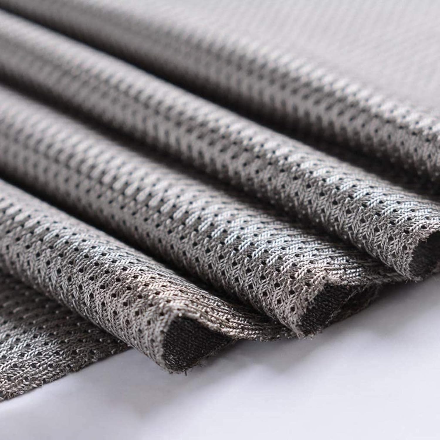 AADECOR EMF Shielding Faraday Cloth 150×66cm Conductive Fabric for Anti Radiation, Anti Static, Anti Theft Swipe Card, EMI Isolation, Signal Blocking