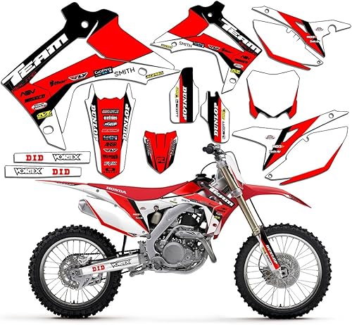 Team Racing - Kit de gráficos compatible con Honda 2013-2018 CRF 125, EVOLV