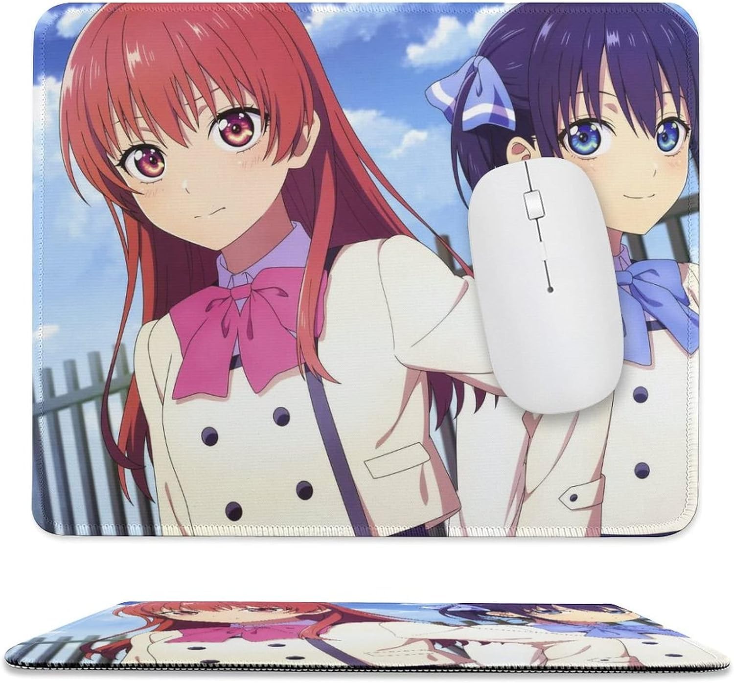 Amazon.co.jp: マウスパッド カノジョも彼女 ゲーミングマウスパッド