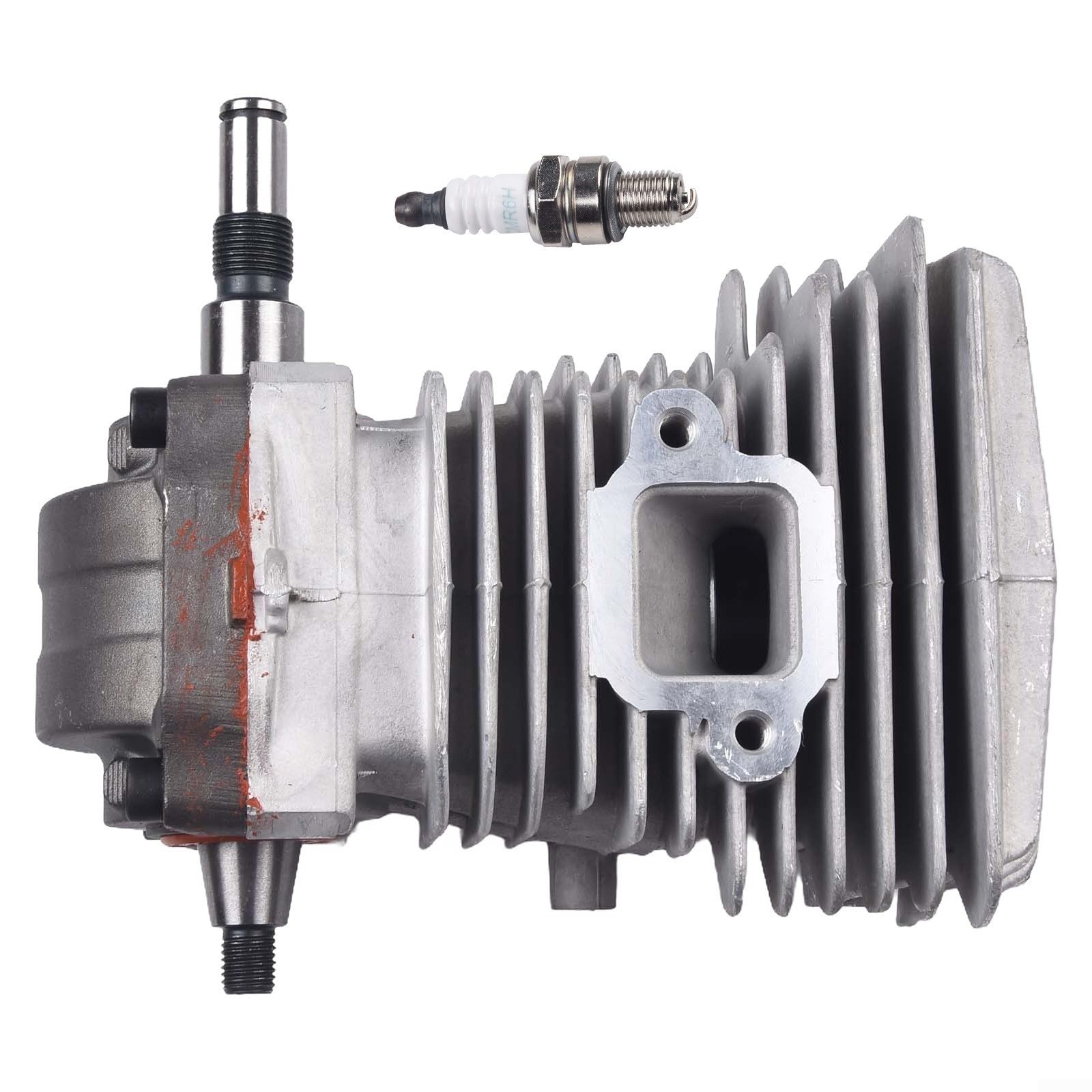 Motor cilindro pistón cigüeñal conjunto, 40 mm adecuado para Stihl-MS211, para MS211C para motosierra MS 211, pieza de repuesto de metal motor pistón cilindro,