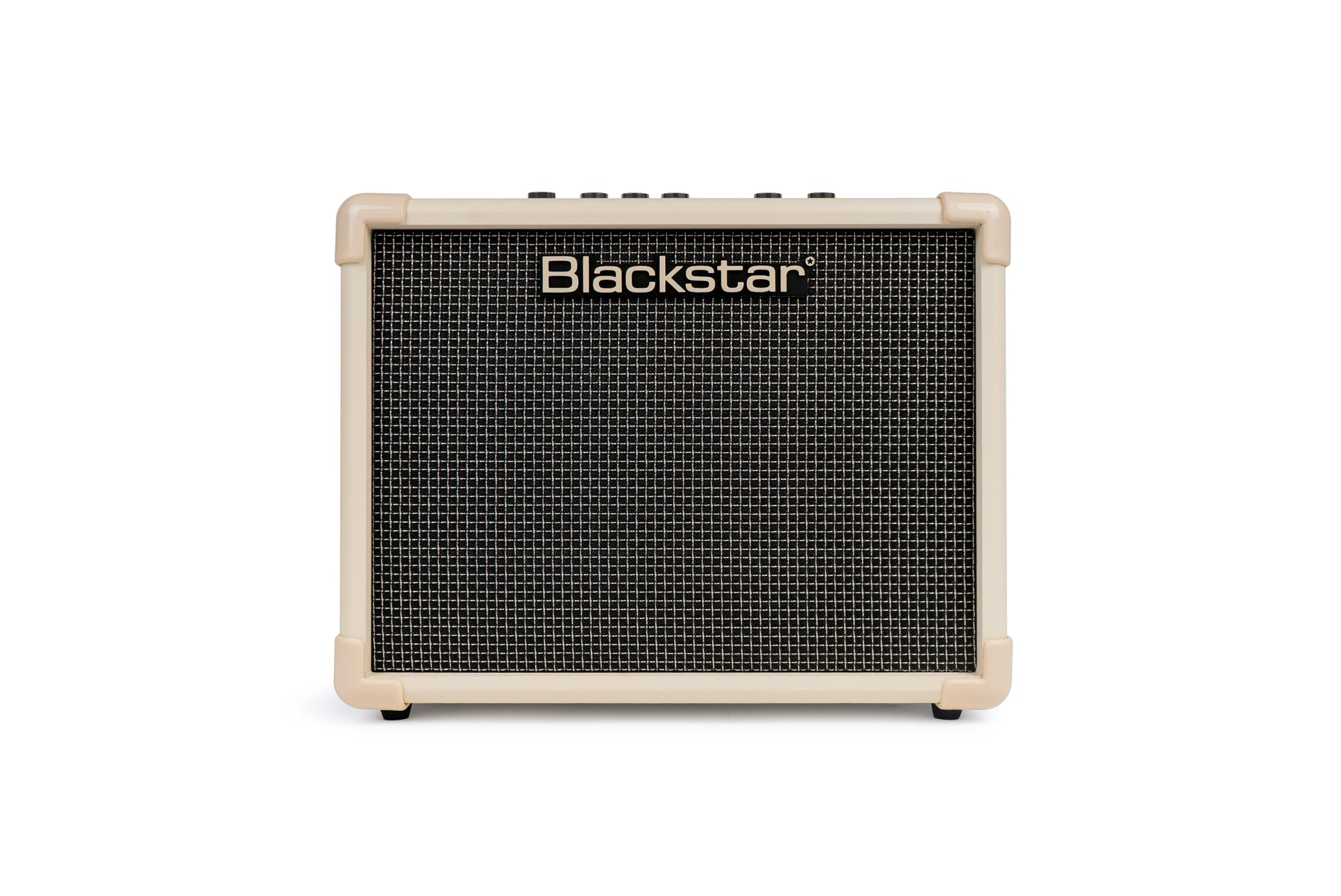 Blackstar ID Core 10 v4 Amplificatore combo per chitarra elettrica con ingresso Line-In/Streaming e registrazione diretta USB-C e riduzione di potenza di 1 Watt. Doppia Crema