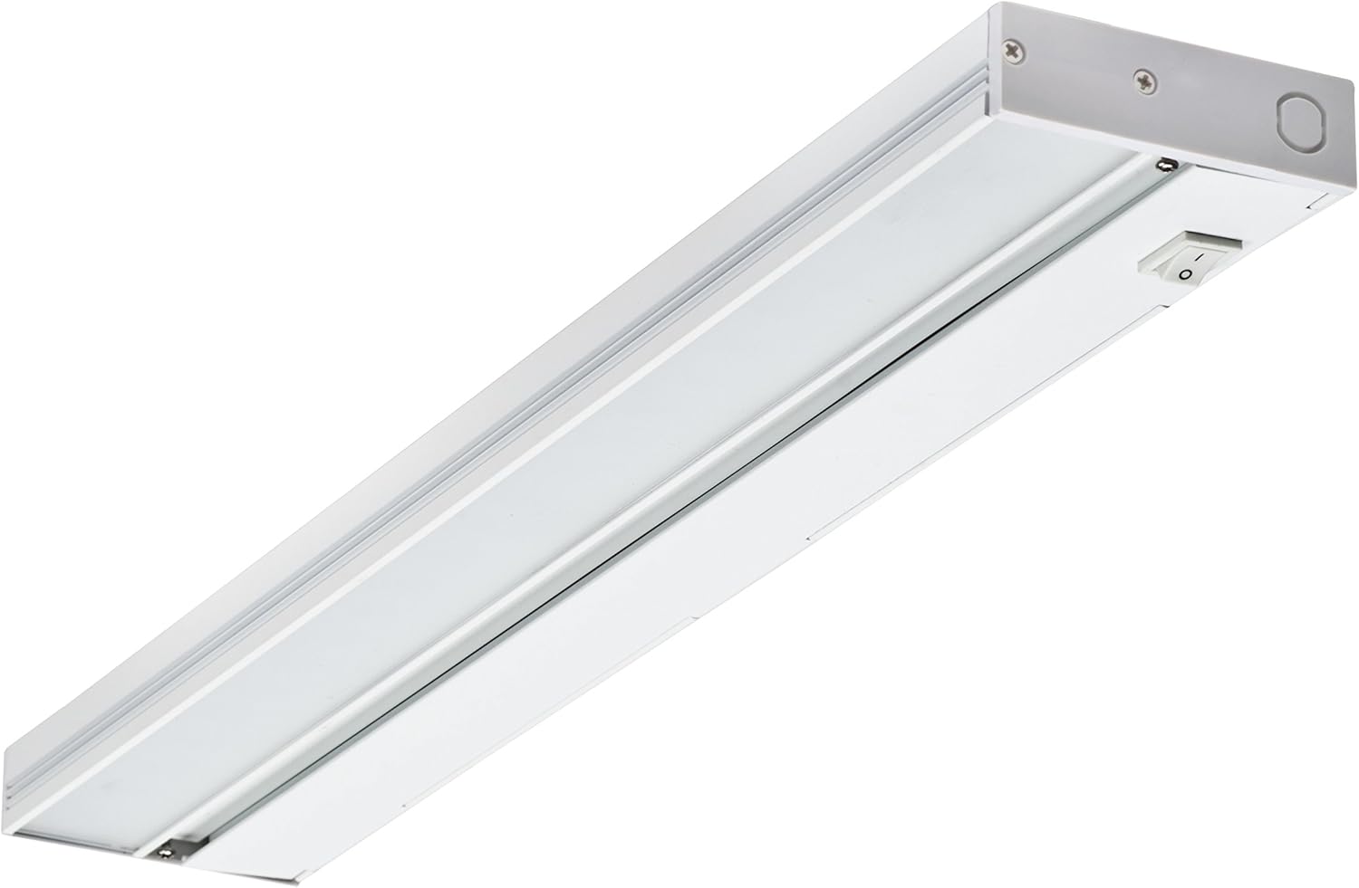 NICOR Lighting 21 inch Dimmable White LED Under Cabinet Light Fixture in 4000K (NUC-4-21-DM-W-4W)