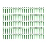100 pcs Grass Trimmer Blade, Plastic Lawn Mover Weed Cutter Compatible with Poly Cut 2-2 4008 007 1000(Green), Power Tool Accessories