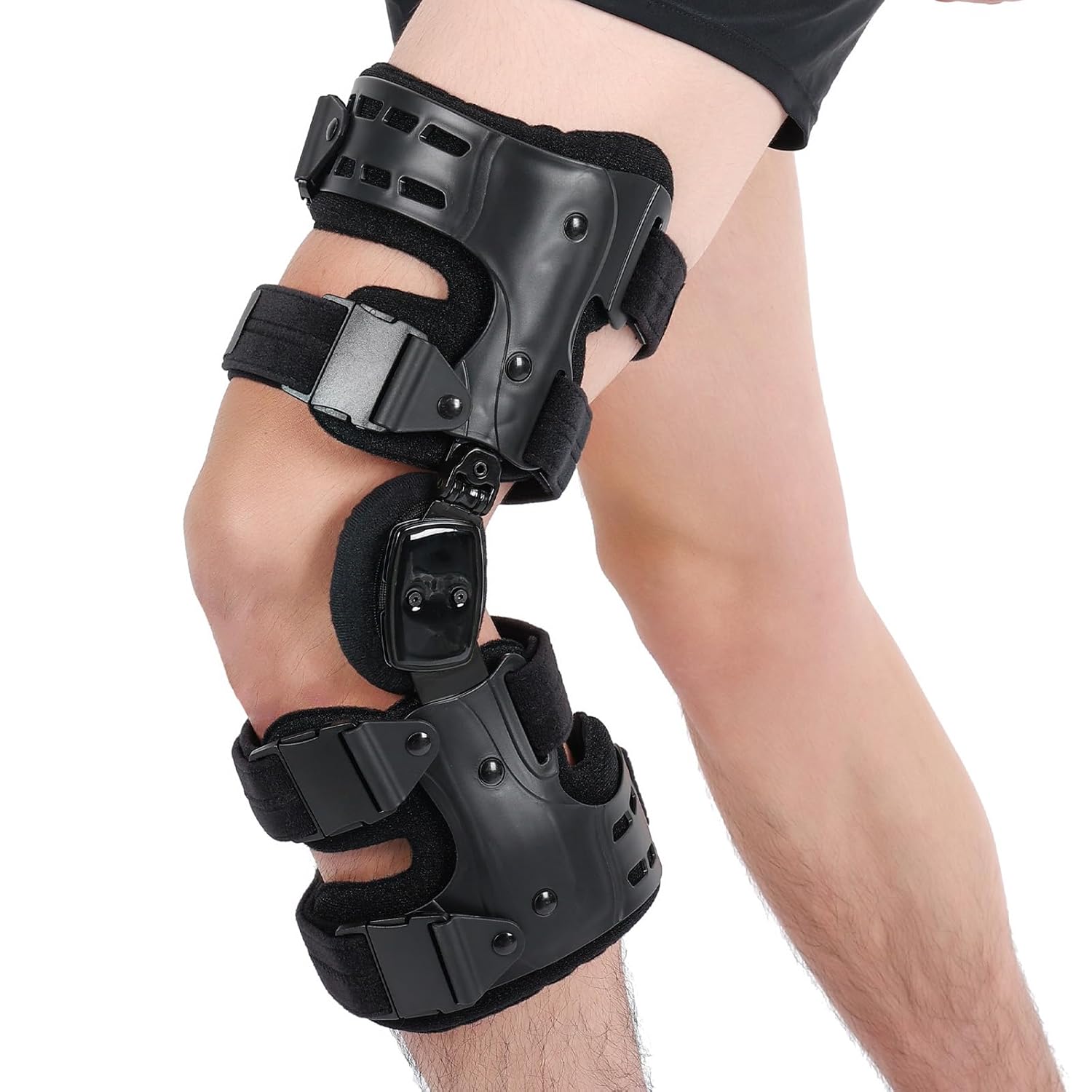OA Knee Brace, Unloader Knee Brace for Osteoarthritis & Arthritis Pain Relief - Medial & Lateral Knee Stabilizer Support for Bone on Bone Joint, Meniscus Tears and Degeneration