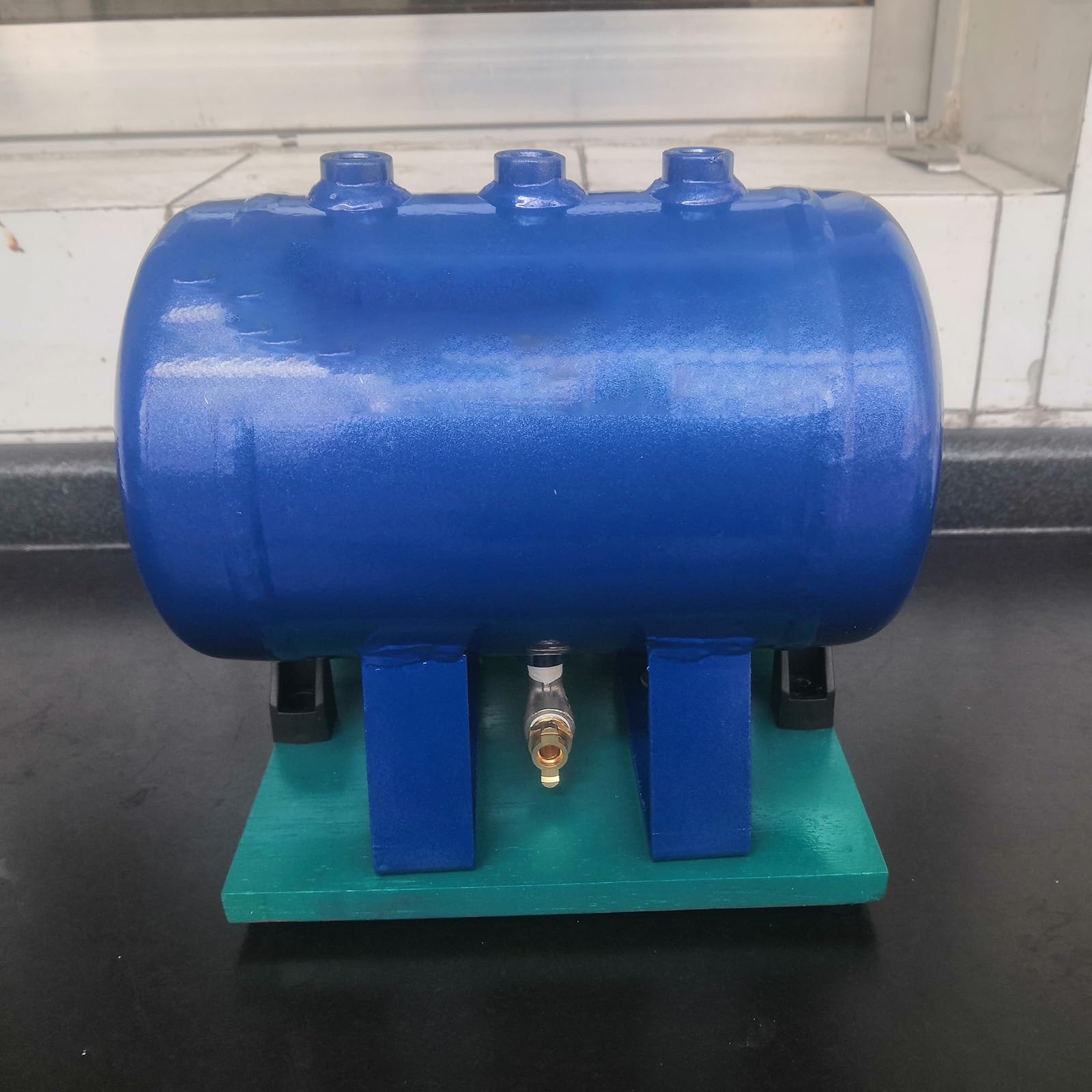 Tanques de aire resistentes de acero con compresor para un almacenamiento de gas estable