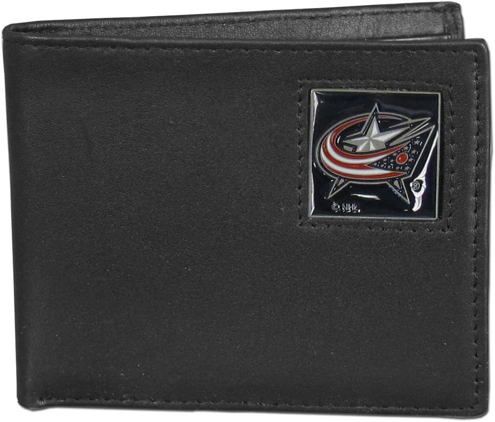 NHL Leather Bi-Fold Wallet Packaged in Gift Box