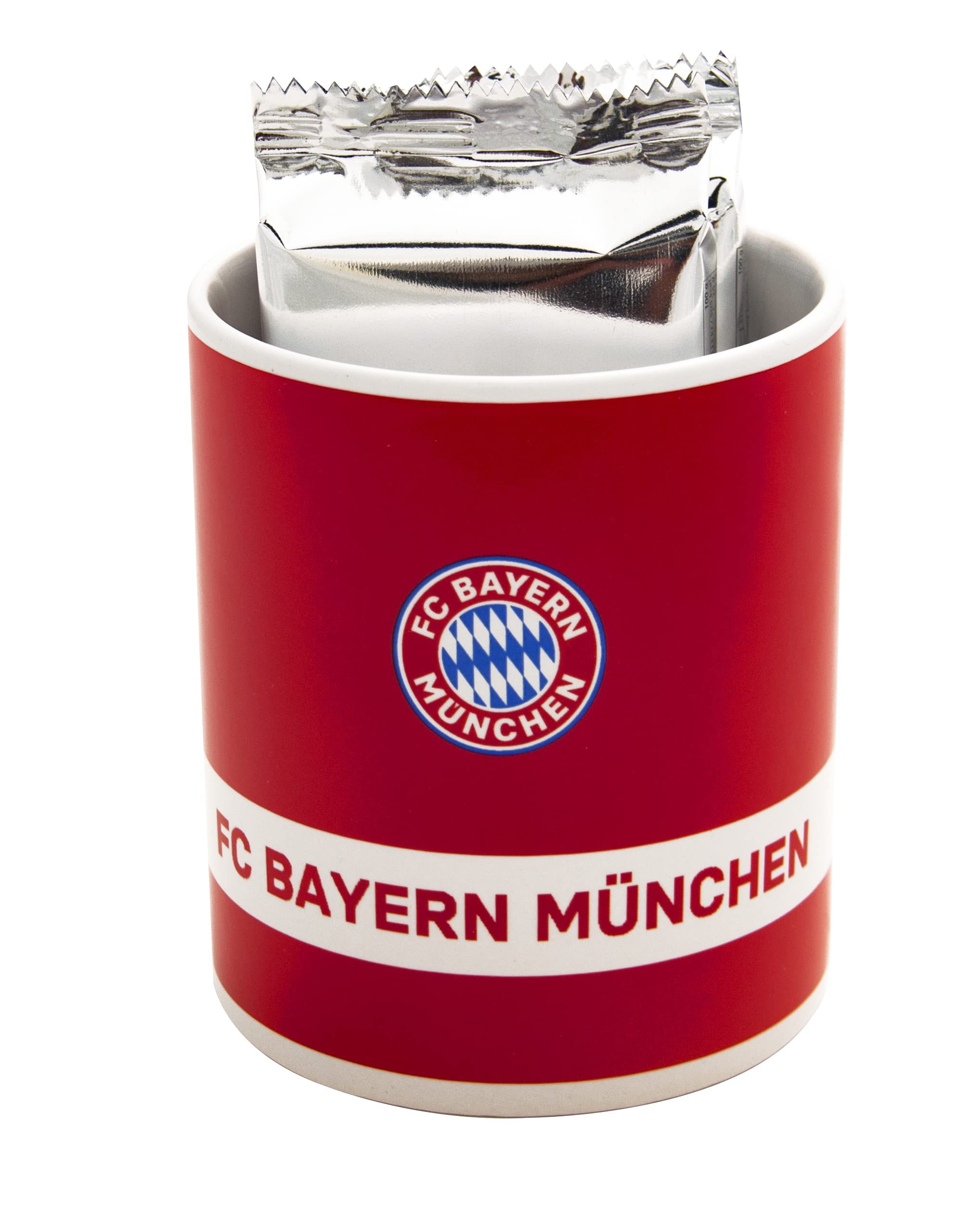 Tazza FC Bayern Monaco FCB piena di caramelle cialde al cacao 90 g