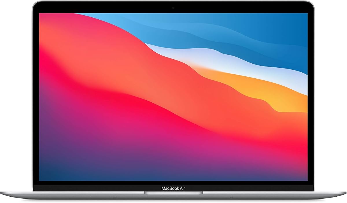 Apple MacBook Air de finales de 2020 con chip Apple M1 (13 pulgadas, 8 GB de RAM, 256 GB SSD) plateado (renovado) | SSD de 256 GB, renovado, 8 GB de RAM, chip M1