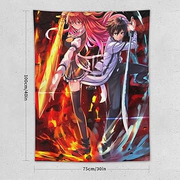 Amazon.co.jp: タペストリー 落第騎士の英雄譚 黒鉄一輝 ステラ