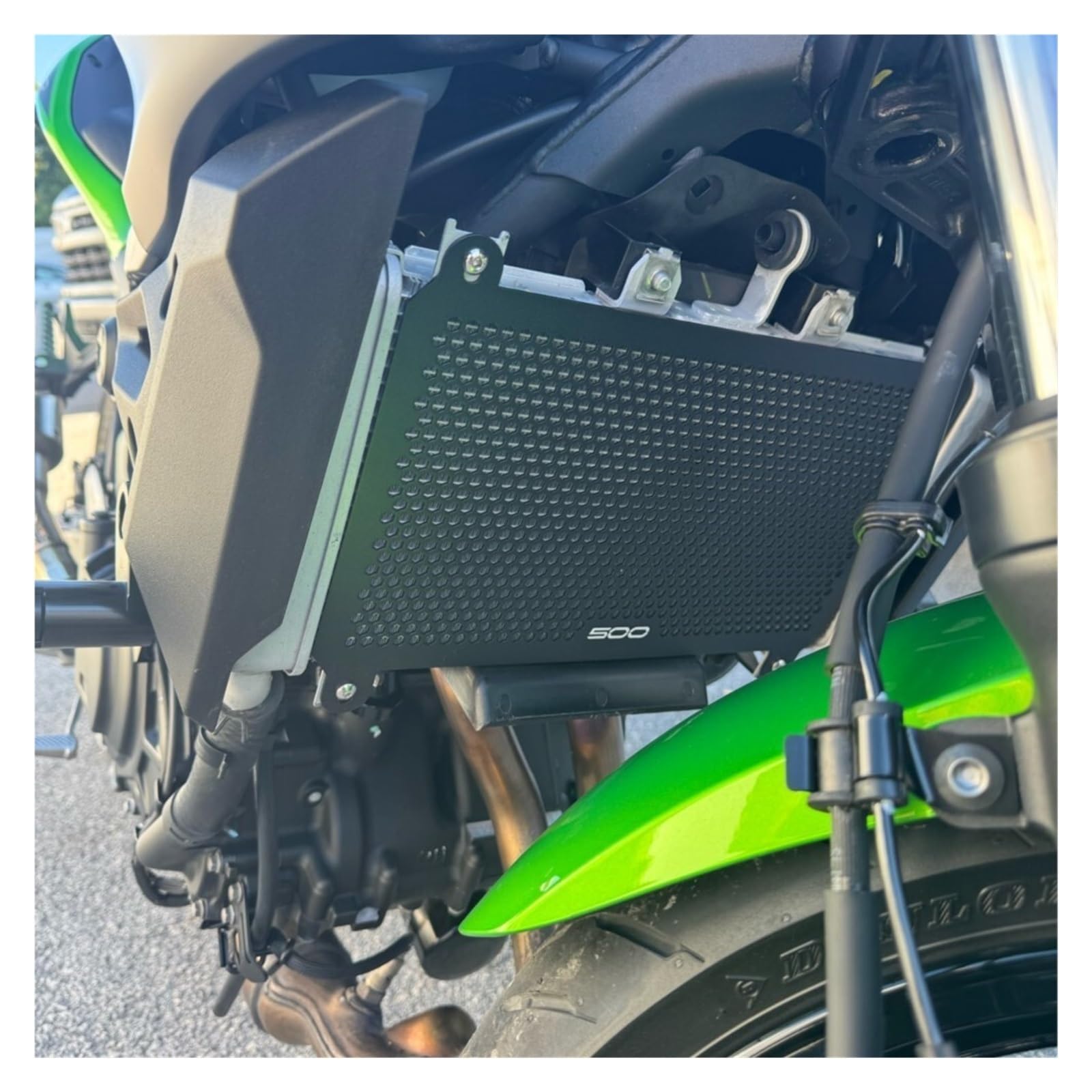 Per Eliminator 500 2024 2025 | Accessori Per Moto: Protezione Per La Griglia Del Radiatore E Il Serbatoio Dell'acqua
