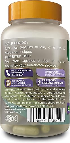 Miniatura 3 de Betel Natural Pata de Vaca (Hierba de Pie de Vaca) Superalimento Natural de Brasil - 1500 mg por porción
