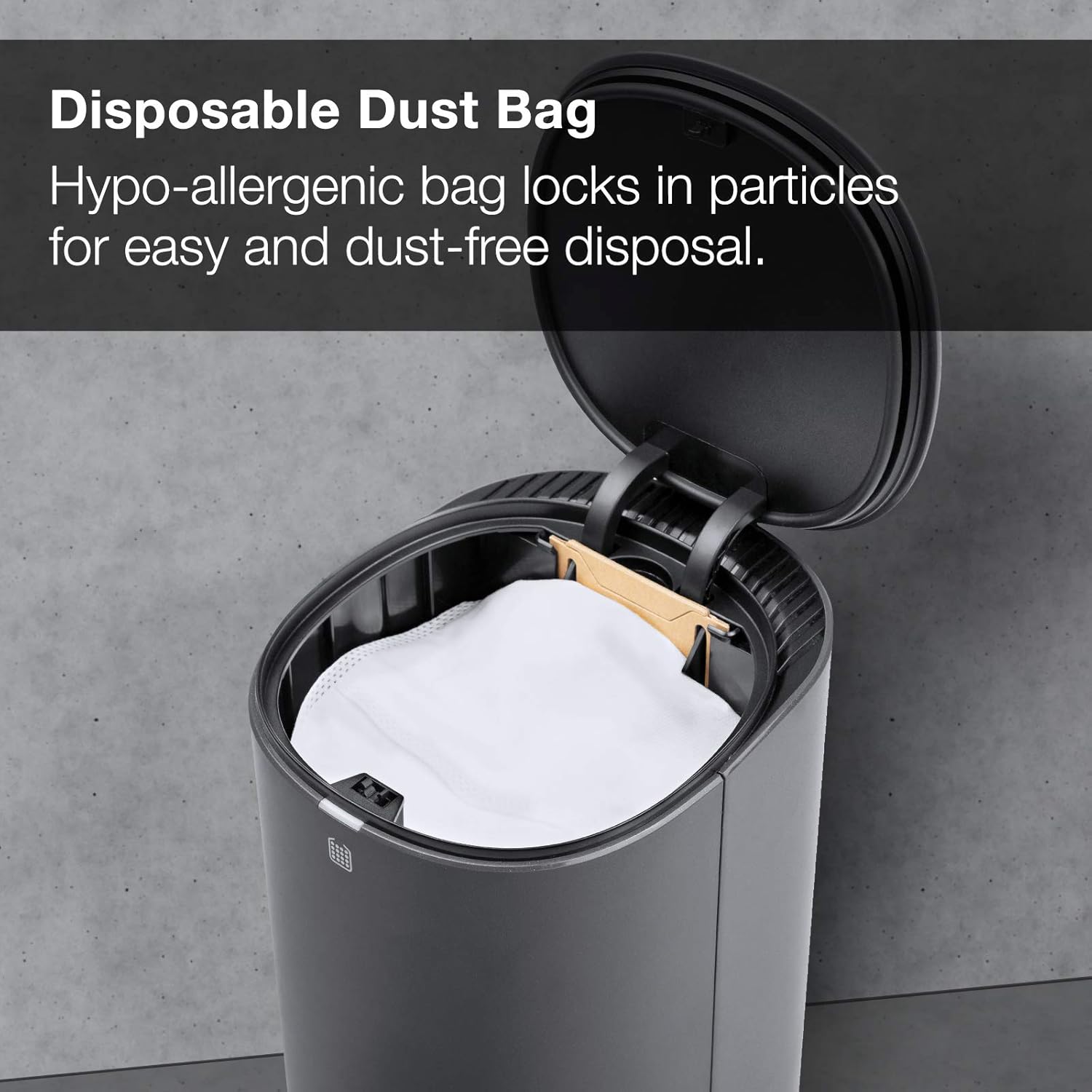 Flash Deals - 70% OFF Ecovacs Deebot Auto-Empty Station, Automatic Empties Dustbin, 2.5L Dust Bag up to 30-Day Hands-Free Cleaning, Compatible with T8 AIVI / T8 / N8 Pro Robot Vacuum and Mop Cleaner (Add-on Accessory)