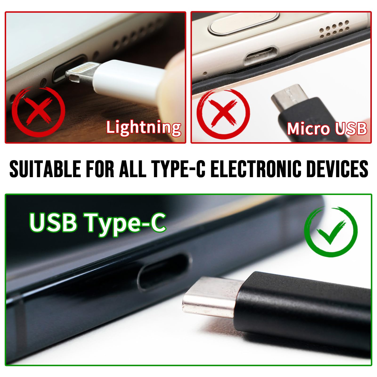 10x Transparente USB-C Staubschutzstecker – Silikonabdeckung Für Smartphone-Ladeanschluss
