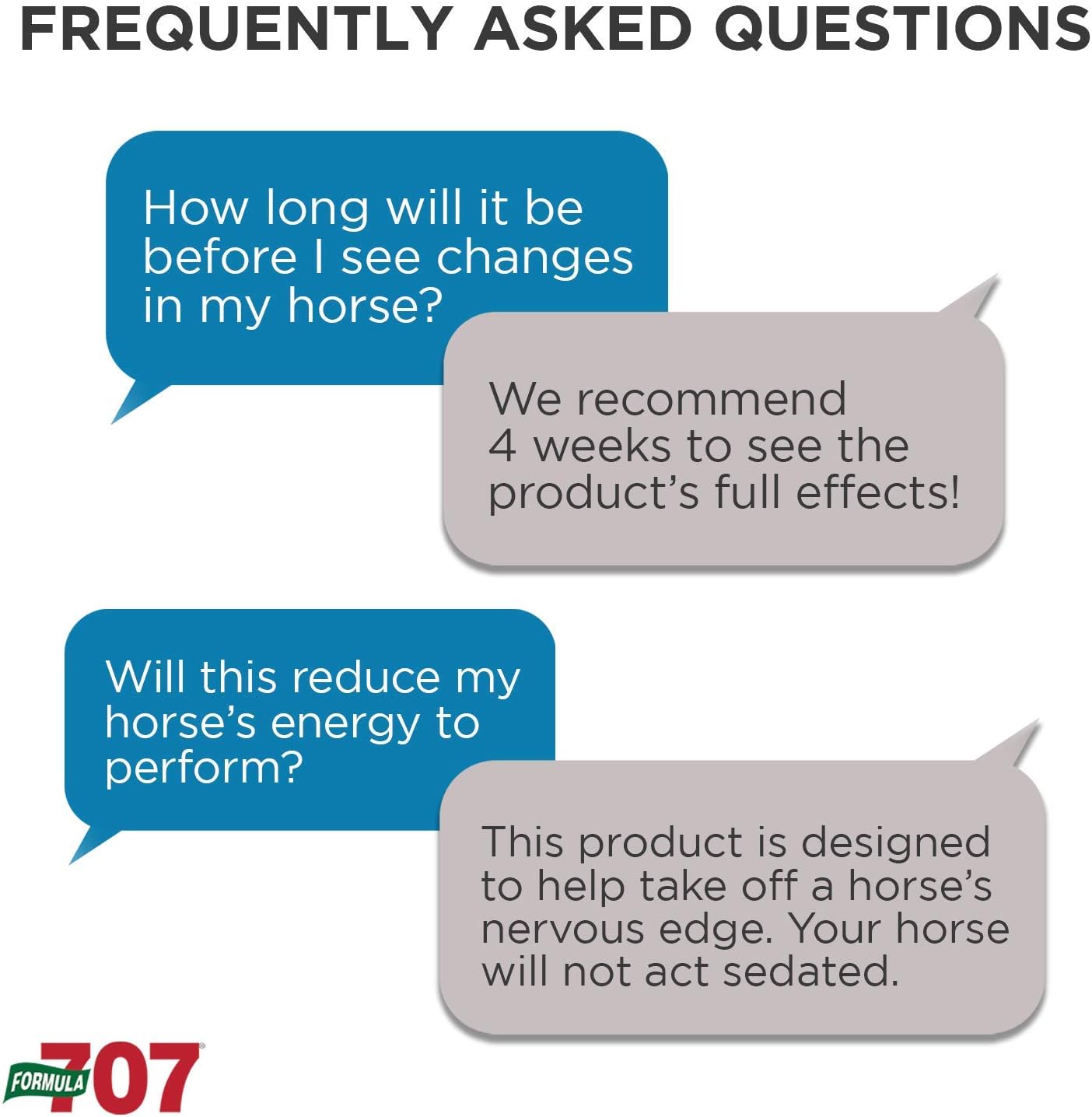Formula 707 Calming Equine Supplement 5LB Bucket – Anxiety Relief and Enhanced Focus for Horses – L-Tryptophan, Thiamine & Magnesium : Horse Nutritional Supplements And Remedies : Pet Supplies