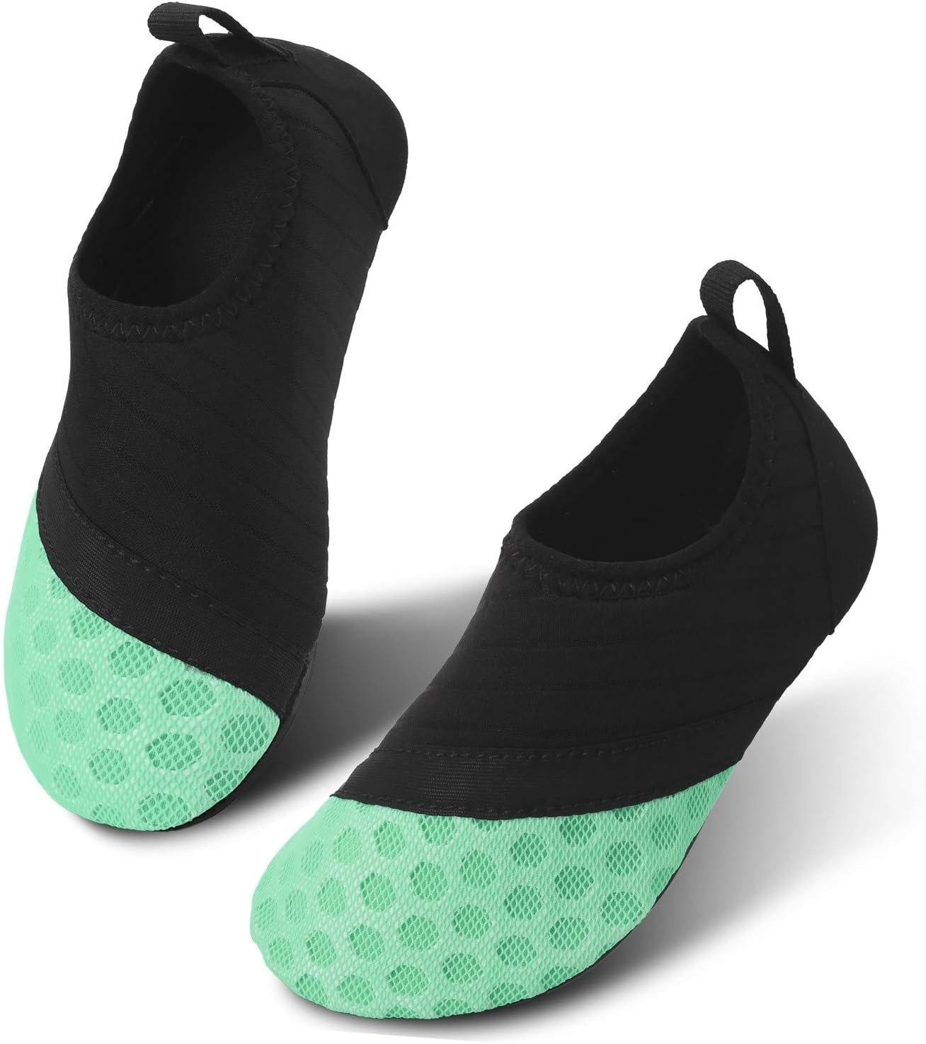 JIASUQI Kids Boys and Girls Summer Athletic Water Shoes Aqua Socks for Beach Swimming Pool