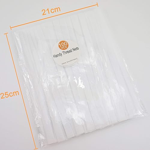 Miniatura 9 de New brothread Bobina de red de hilo de 20 yardas para diferentes tamaños de bordado de costura y bobinesconos de hilo de servidor, corte en