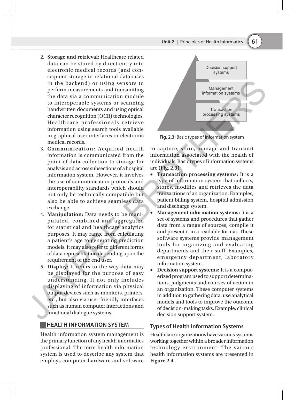 HEALTH/NURSING INFORMATICS AND TECHNOLOGY (COMPUTER FOR NURSES) 4
