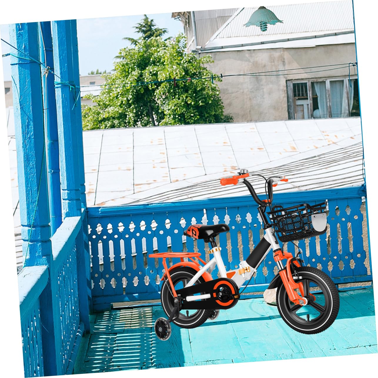 UPKOCH Leuchtende Stützräder für Kinderfahrrad, 2 Paar, Kohlenstoffstahl | Geräuscharm und Verschleißfest, Leicht zu Montieren und Abnehmbar, Passend für Kinder und Kleinkinder