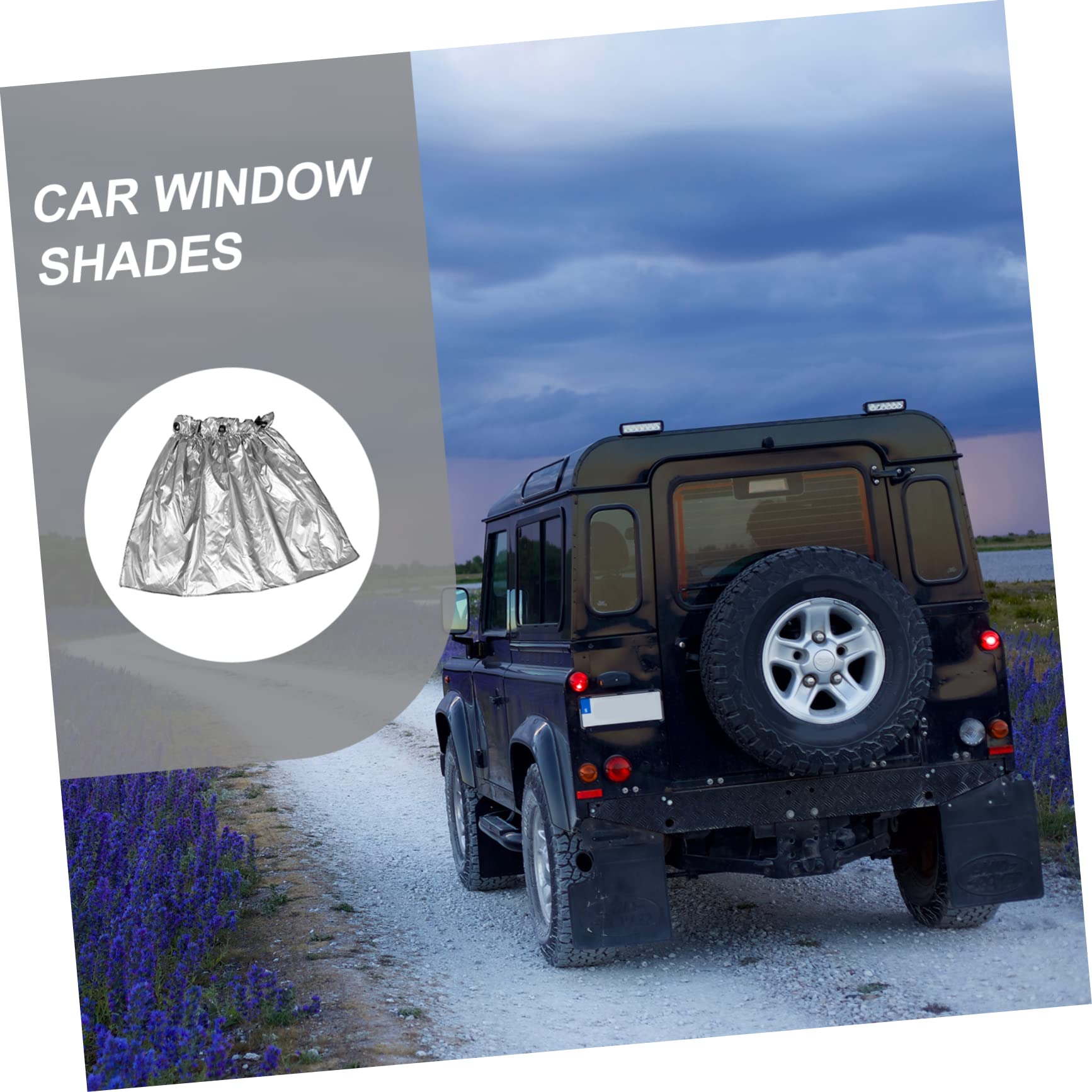 SOLUSTRE 20piezas Cortinas De Privacidad para Ventanas De Coche Ventosas Sombras Extensibles para Protección Solar y UV para Adultos Resistente y Duradera
