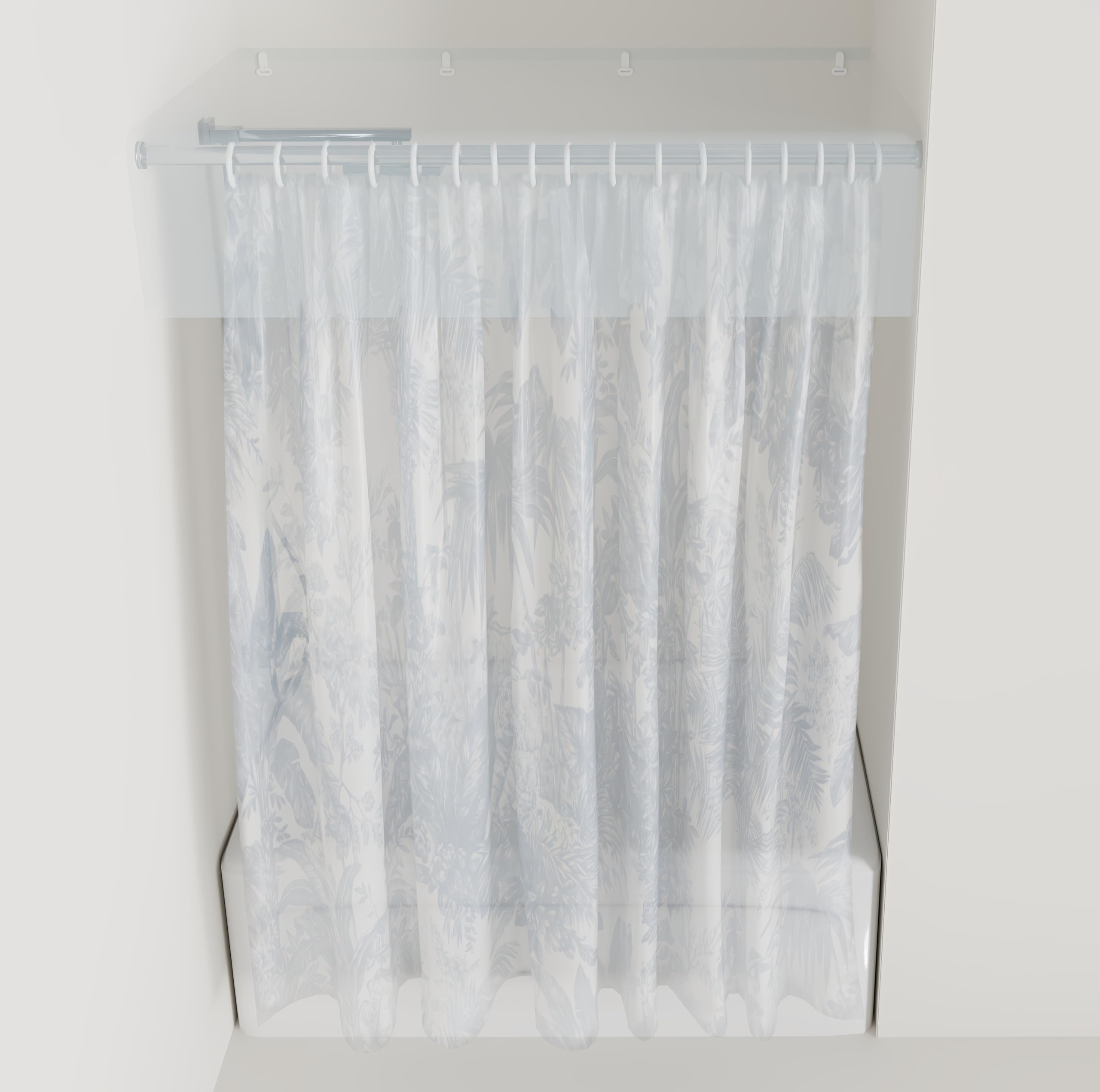 Sauna Steam Curtain | Transform Your Shower into a Personal Sauna | For Steam Baths & Spa Experience | Easy, Cost-Effective Sauna Solution for Relaxation and Wellness | Works with Shower Curtain Liner