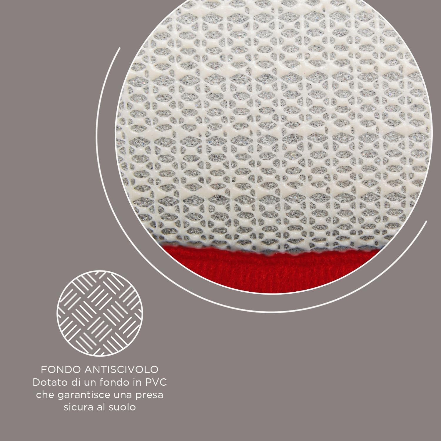 SWEET HOME - Absorberende, antislip badmat van chenille microvezel in hartvorm, ideaal als tapijt voor slaapkamer, kinderkamer en keukentapijt, antislip, wasbaar, multifunctionele badmat 60 x 50 cm