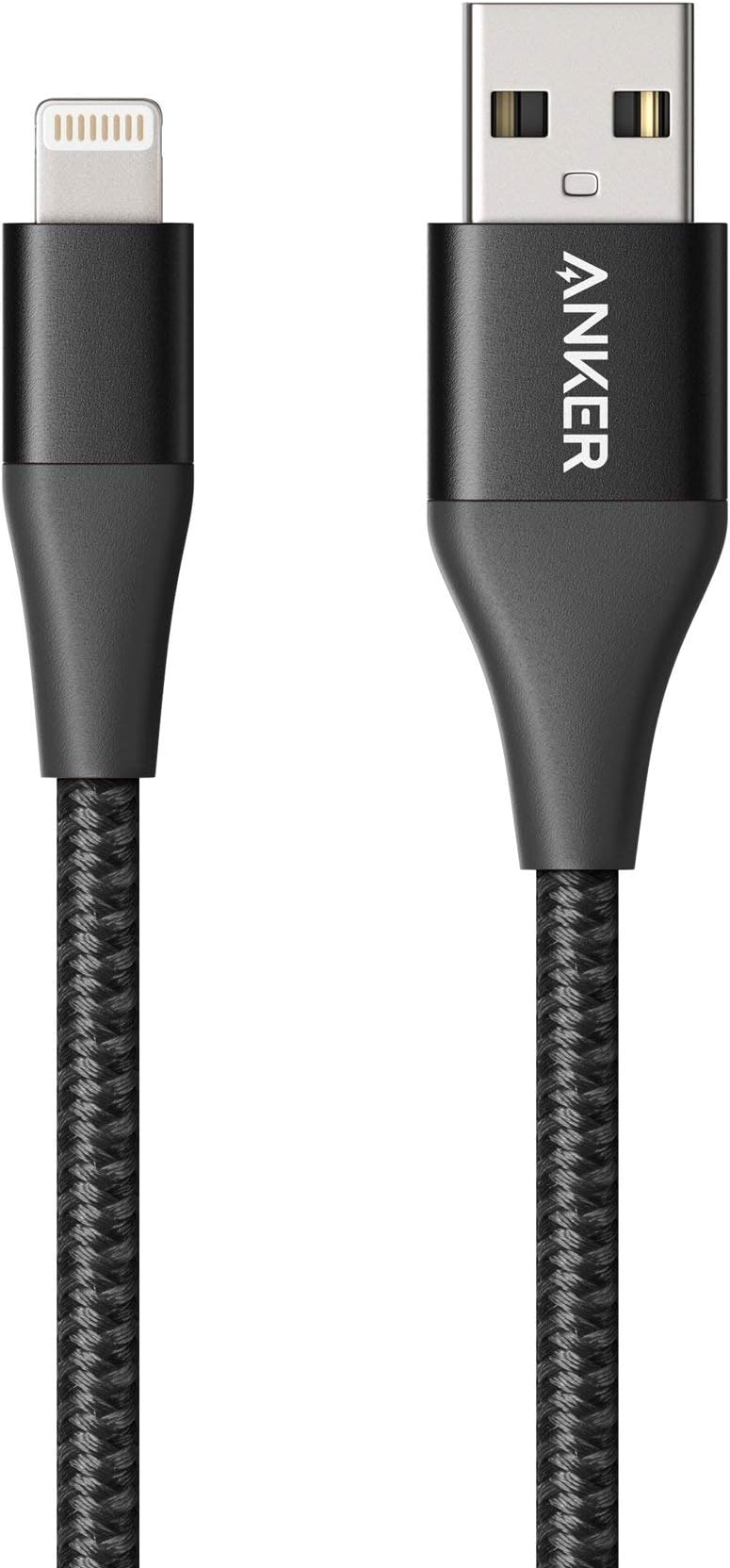 Anker PowerLine+ II Lightning Cable, MFi Certified for iPhone 14 Plus 14 14 Pro Max 13 13 Pro 12 11 X XS XR (Charger Not Included)(3 ft, Black)