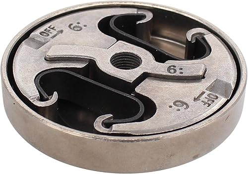 Miniatura 6 de ApplianPar Tambor de embrague de motosierra .325 pulgadas, 7 dientes, conjunto de bomba de aceite, engranaje helicoidal, cojinete de aguja, tensor