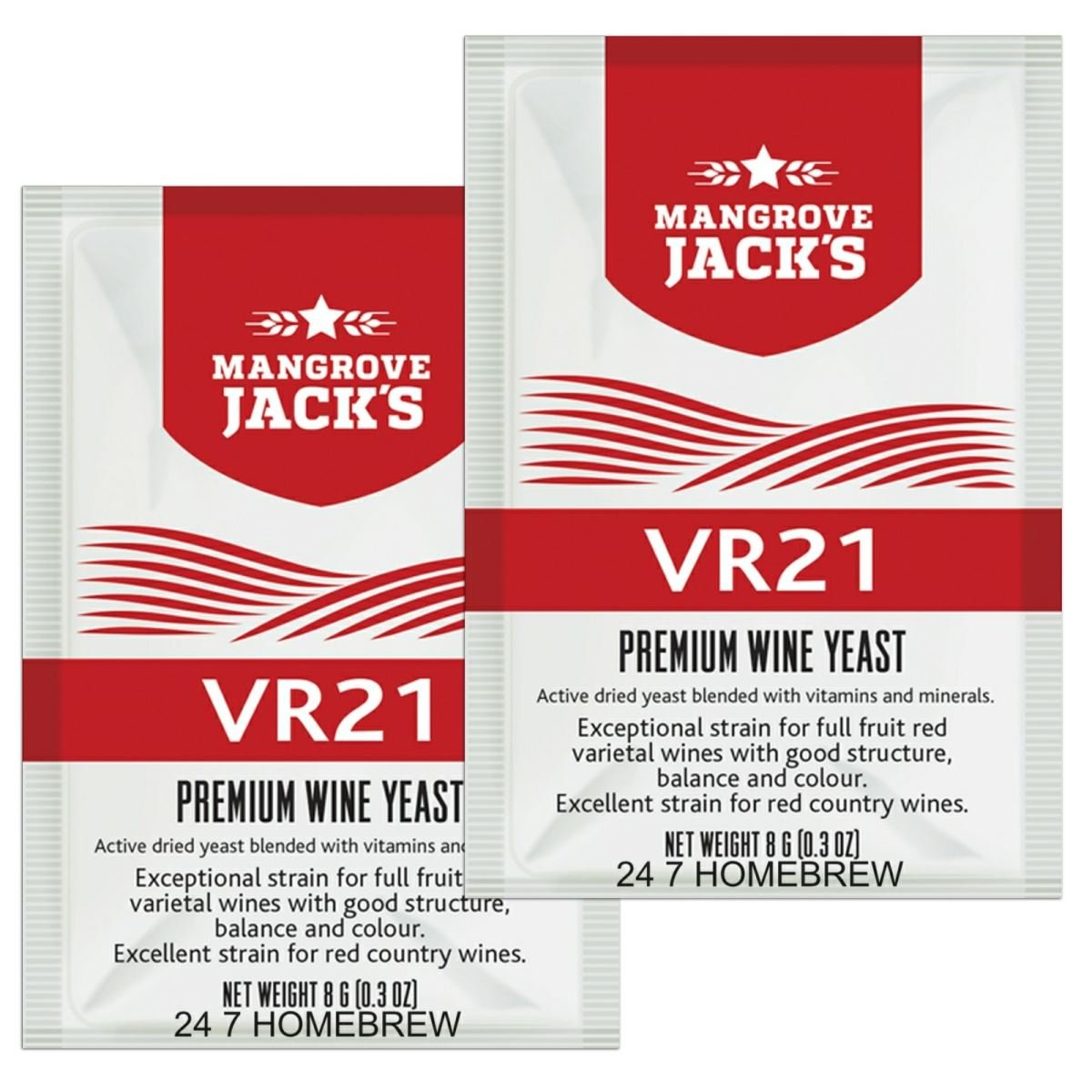 2X Mangrove Jacks - VR21 8g Treats 23L Full Fruit & Country Reds