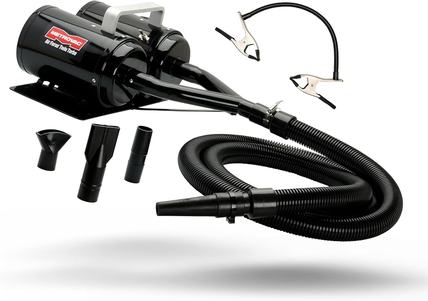 METROVAC Groomers 3rd Arm Bundle with Air Force Twin Turbo Dryer TT-2x4