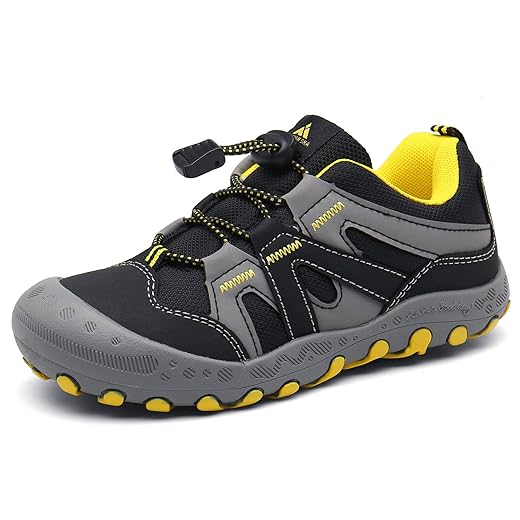 Mishansha Boy's Girl's Hiking Shoes Low Top Sneakers Outdoor Trekking Walking Climbing Running Shoes