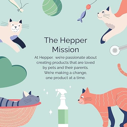 Miniatura 22 de Hepper Advanced Bio-Enzyme - Spray eliminador de manchas y olores para mascotas, eliminador de olores, manchas y orina para gatos, perros y otros