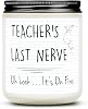 Teacher Appreciation Gifts, Gifts for Teachers, 7 OZ Soy Wax Lavender Jar Candles