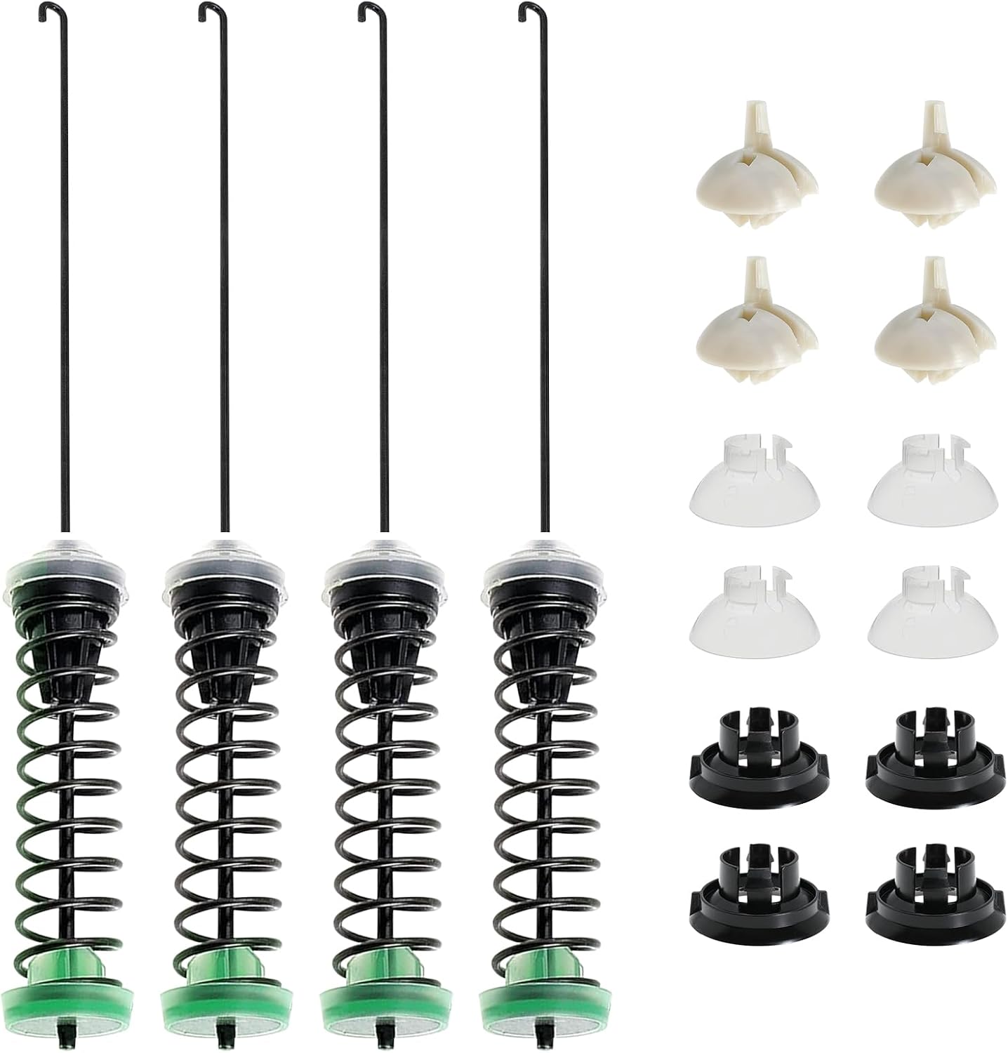 2025 Upgraded W11130362 Washer Suspension Rod Kit Fit for Whirlpool May-tag Washing Machines, Replace PS12347546 AP6262443 W10594080 W10735786 W10748956 Parts, for WTW5000DW2 WTW5000DW3 WTW5000DW1