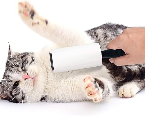 Miniatura 7 de Rodillos de pelusa de 1080 hojas, rodillos de pelusa para pelo de mascotas, adhesivos, removedor de pelo para sofá, ropa, muebles y alfombras,